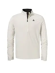 SCHÖFFEL | Herren Unterzieh Zipshirt Style Pine | creme