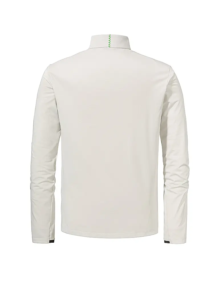 SCHÖFFEL | Herren Unterzieh Zipshirt Style Pine | creme