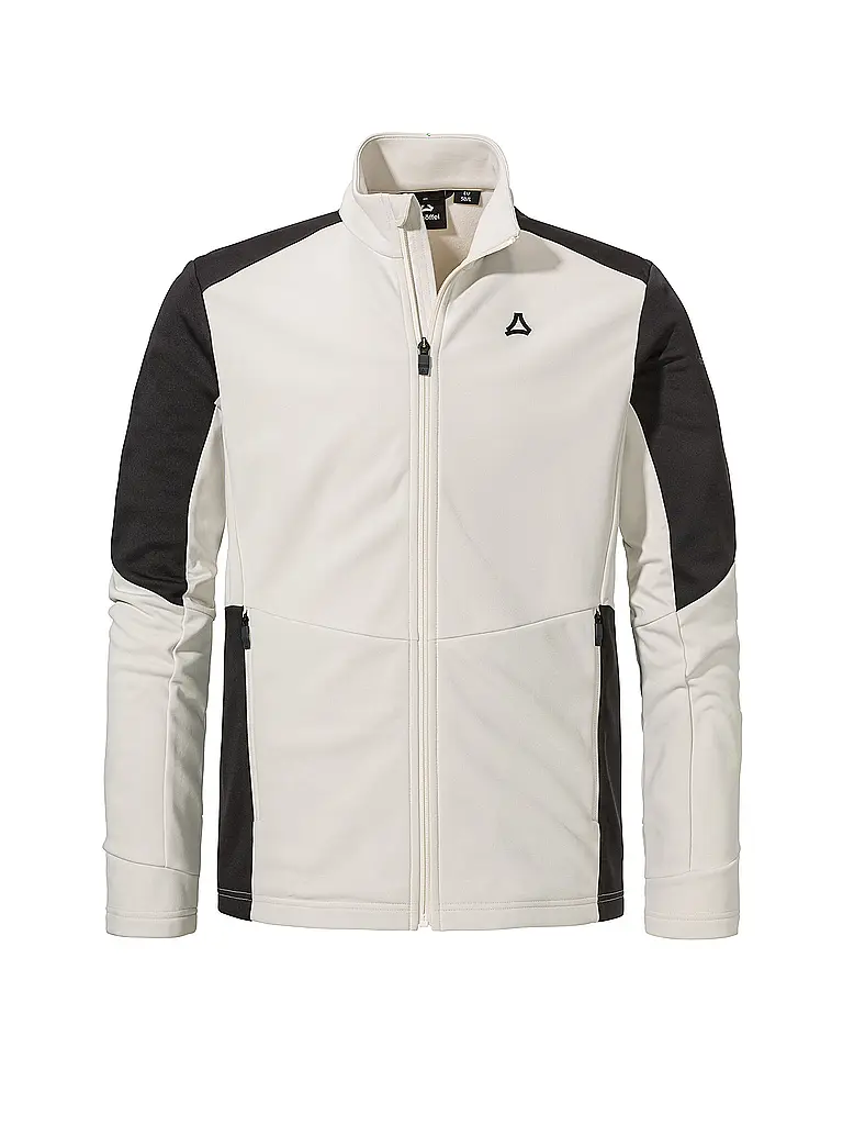 SCHÖFFEL | Herren Unterzieh Zipshirt Style Pontre Fleece | weiss