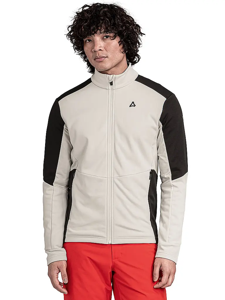 SCHÖFFEL | Herren Unterzieh Zipshirt Style Pontre Fleece | weiss