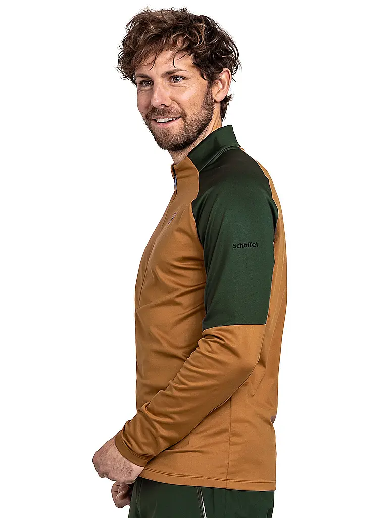 SCHÖFFEL | Herren Unterzieh Zipshirt Style Safoon | 