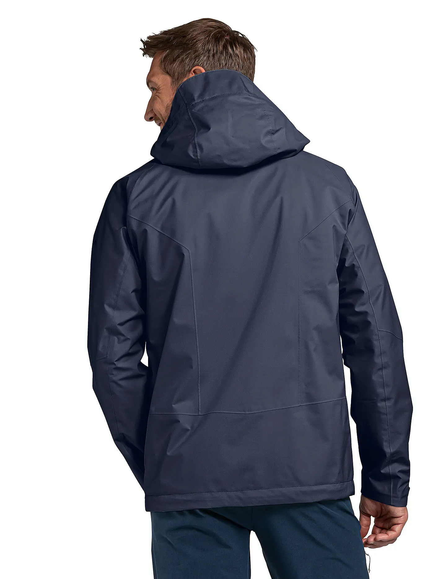 SCHÖFFEL | Herren Wanderjacke Easy XT 2L Pack-Away Hoodie M | dunkelblau
