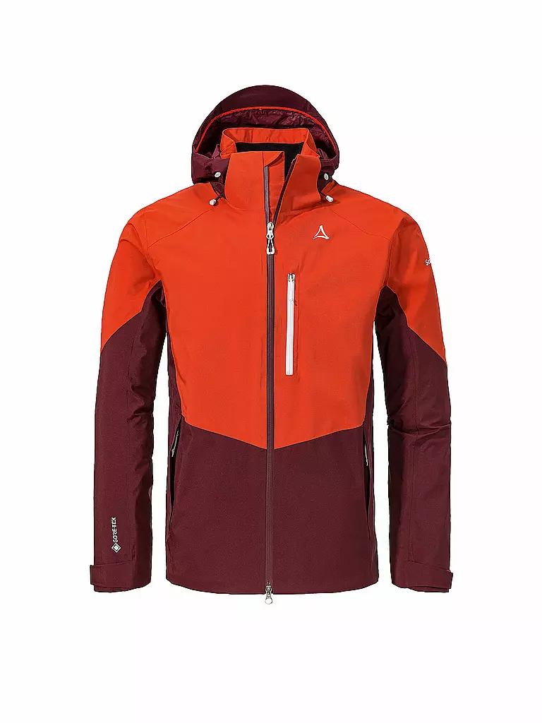 SCHÖFFEL | Herren Wanderjacke Gaschurn GTX 2L Hoodie | orange