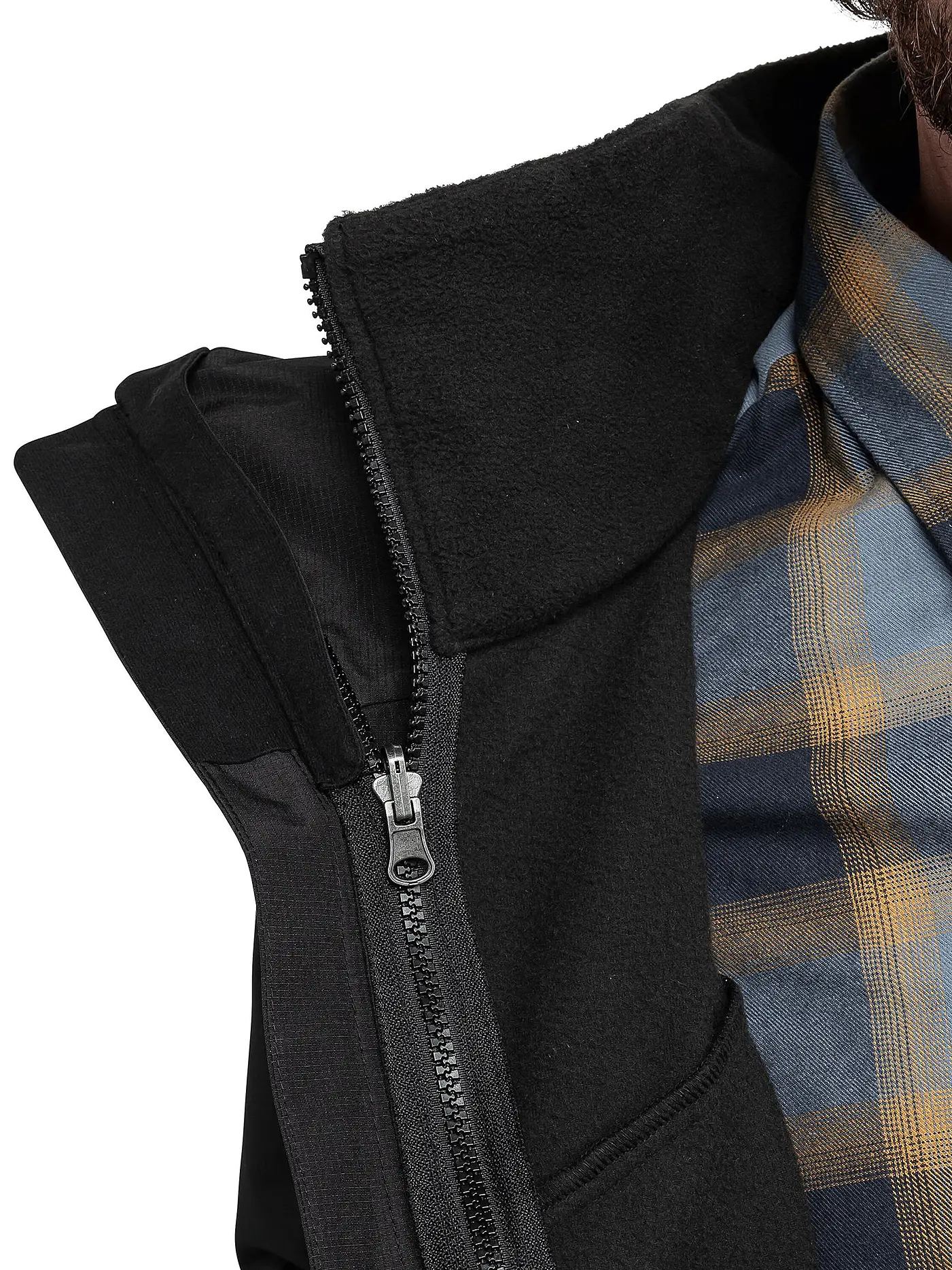 SCHÖFFEL | Herren Wanderjacke Okere eL 3in1 Hoodie | schwarz