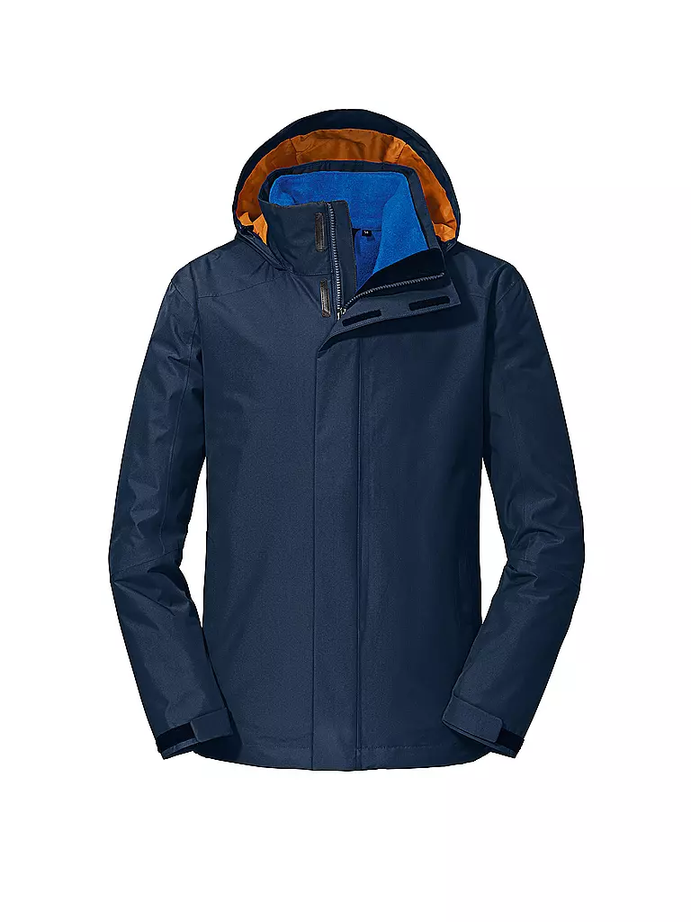 SCHÖFFEL | Herren Winterjacke Partinello 3in1 M 3L | dunkelblau