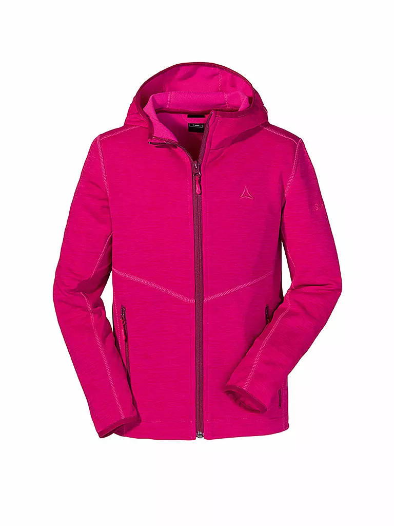 JAKO-O Kuschel Fleecejacke Kinder - Fuchsia Mit Reflektoren | Warm & Weich