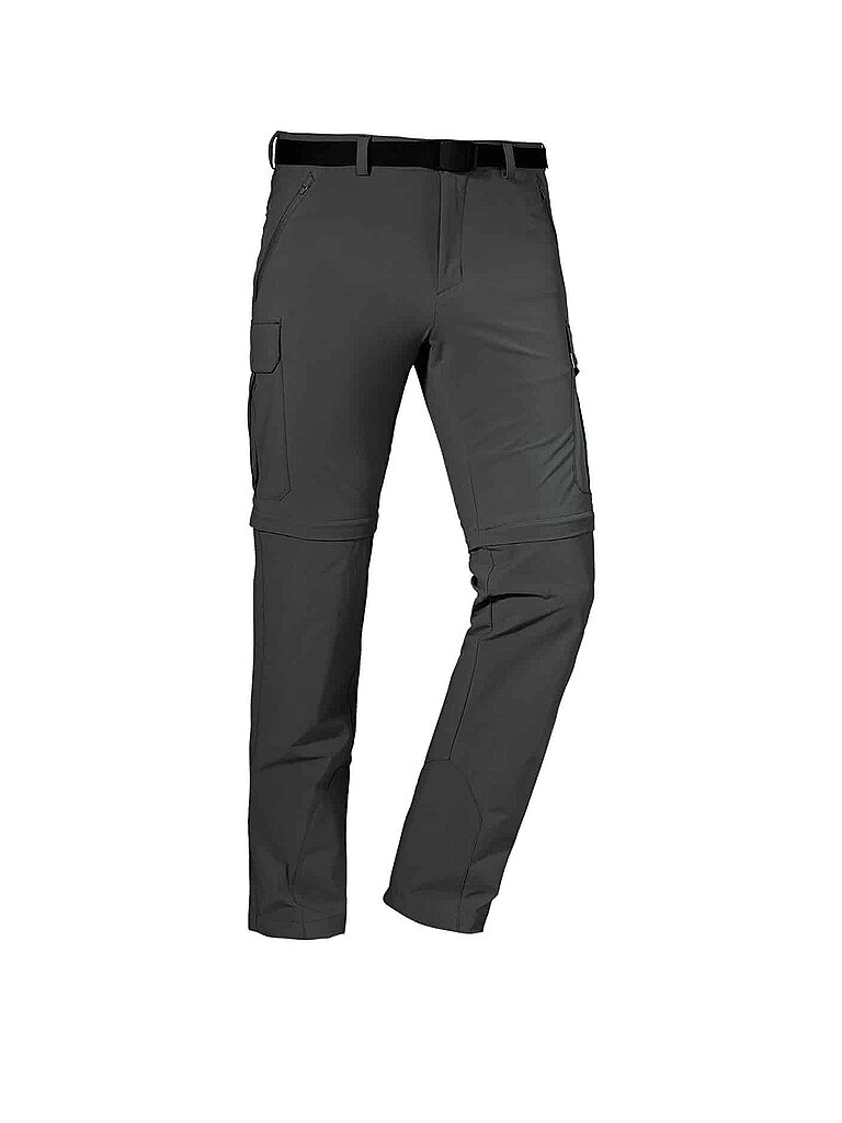 Schöffel SCHÖFFEL Herren Tourenhose Kyoto3 ZipOff grau | 56 (kurz), grau