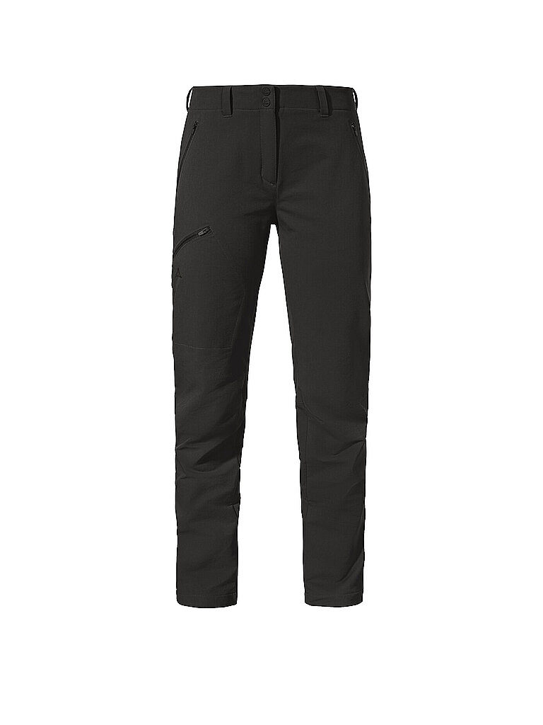 Schöffel SCHÖFFEL Damen Wanderhose Ascona Warm L schwarz | 34, schwarz