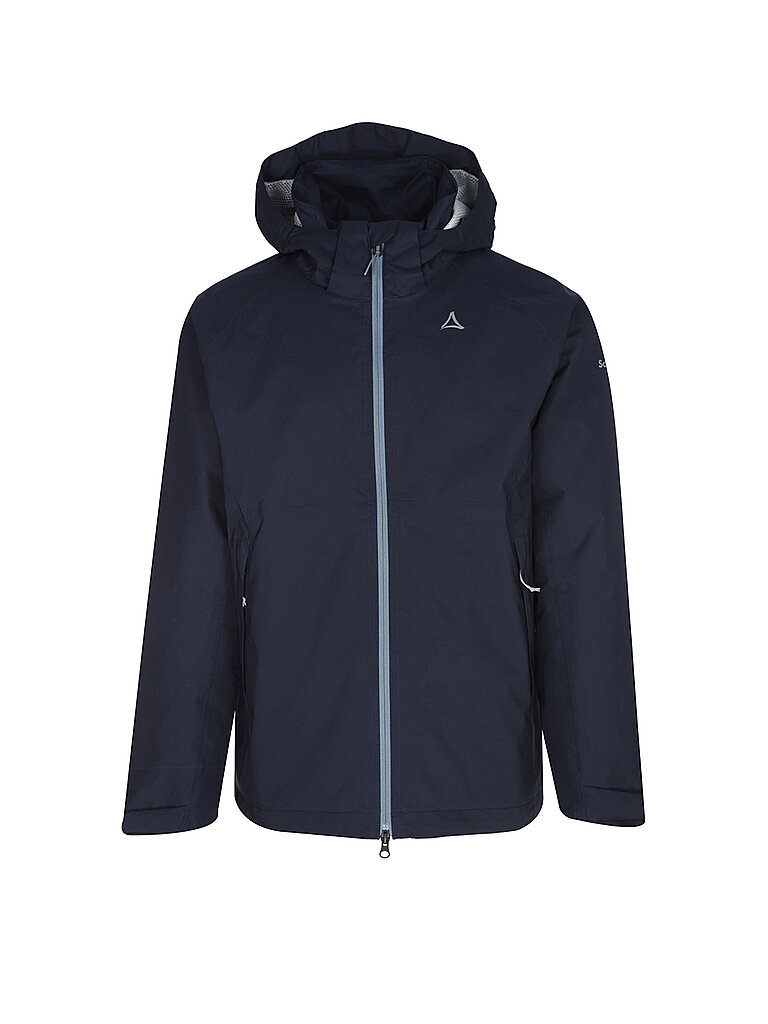 Schöffel SCHÖFFEL Herren Wanderjacke Easy XT 2L Pack-Away Hoodie M dunkelblau | 46, dunkelblau