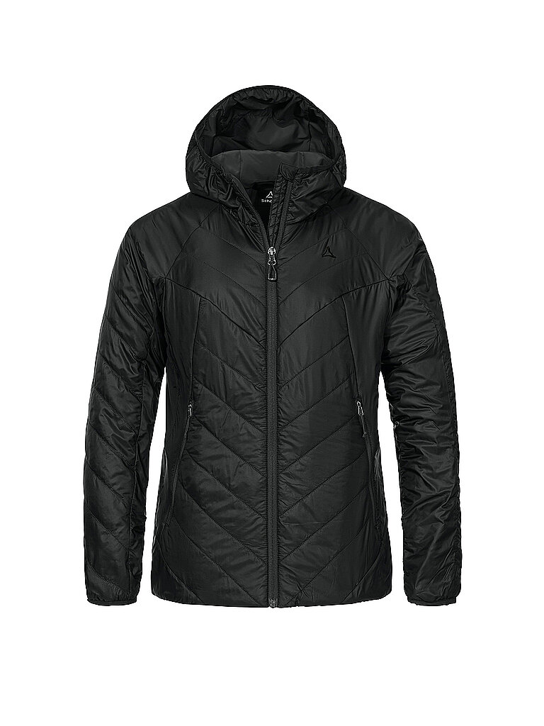 SCHÖFFEL Damen Isojacke Cascata Hoodie schwarz | 46