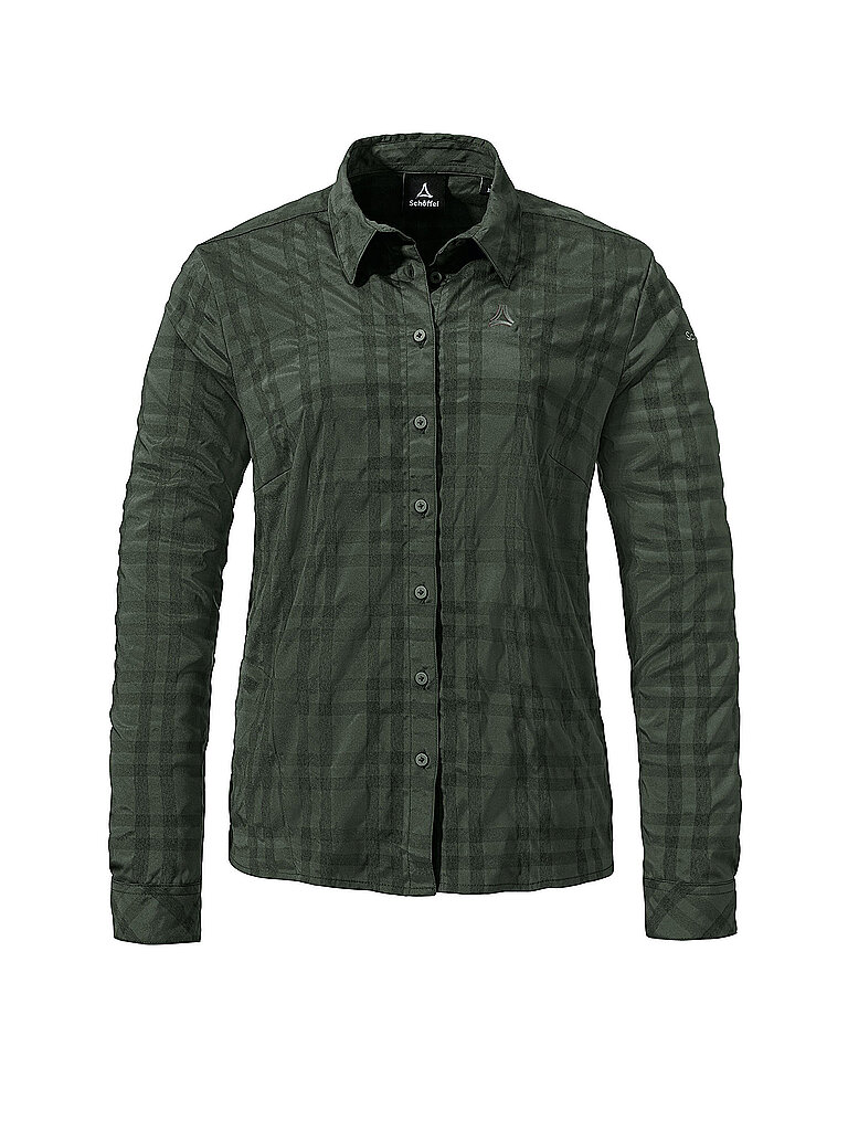 SCHÖFFEL Damen Bluse Yekuro dunkelgrün | 36