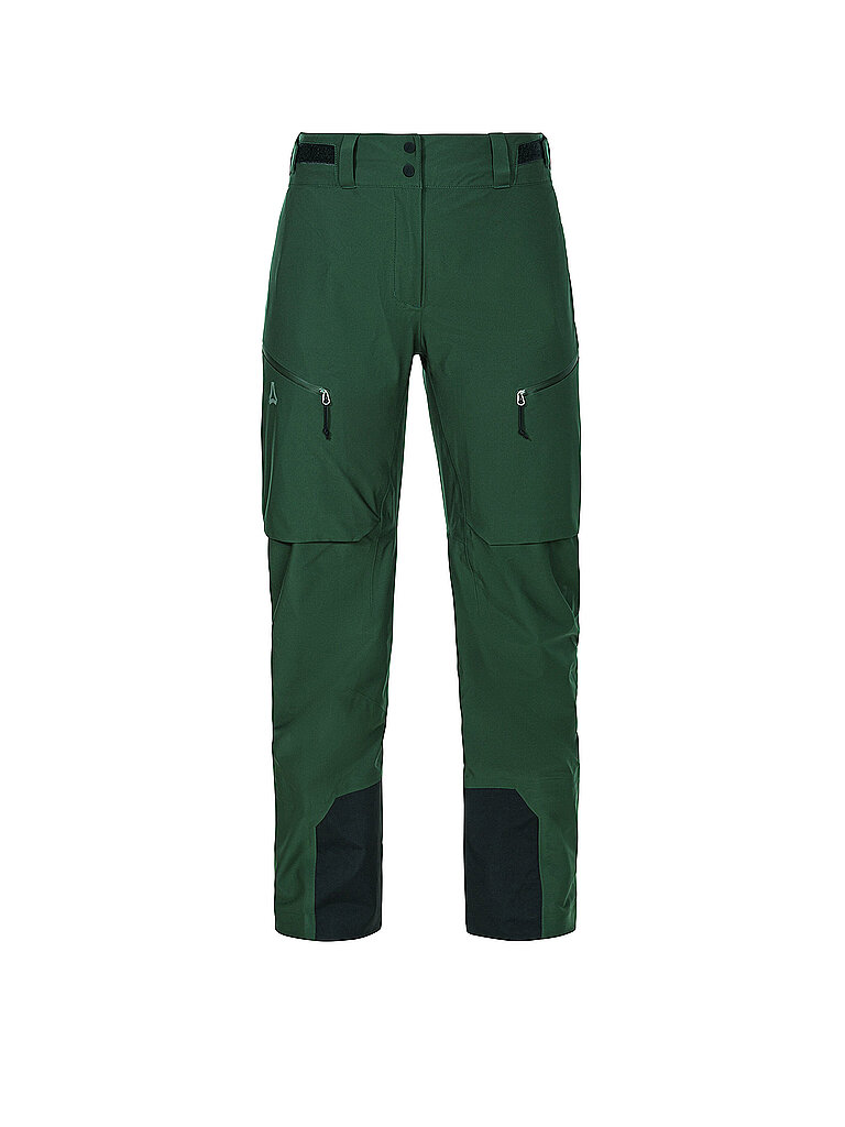 Schöffel SCHÖFFEL Damen Tourenhose Milagle 3L dunkelgrün | 36, dunkelgrün
