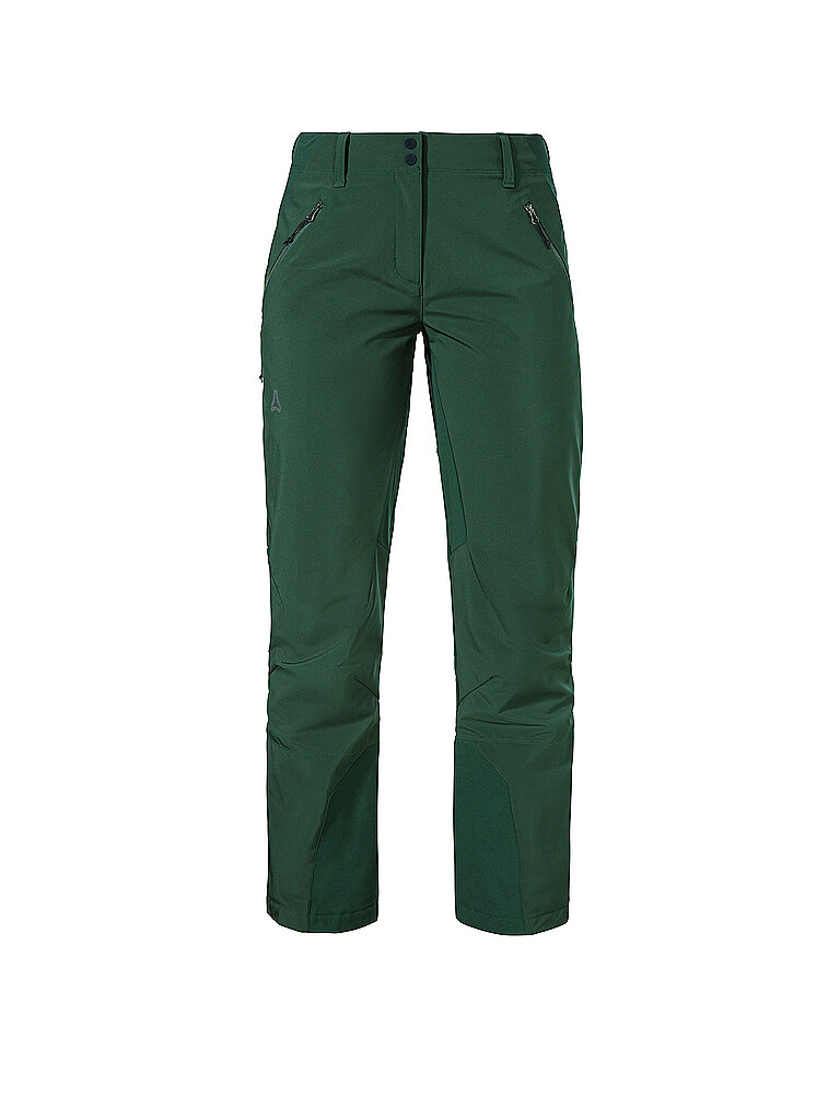Schöffel SCHÖFFEL Damen Touren Softshellhose Milagle dunkelgrün | 34, dunkelgrün