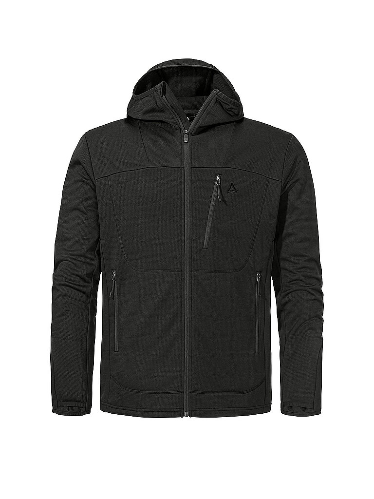 Schöffel SCHÖFFEL Herren Fleecejacke Milagle Hoodie schwarz | 48, schwarz