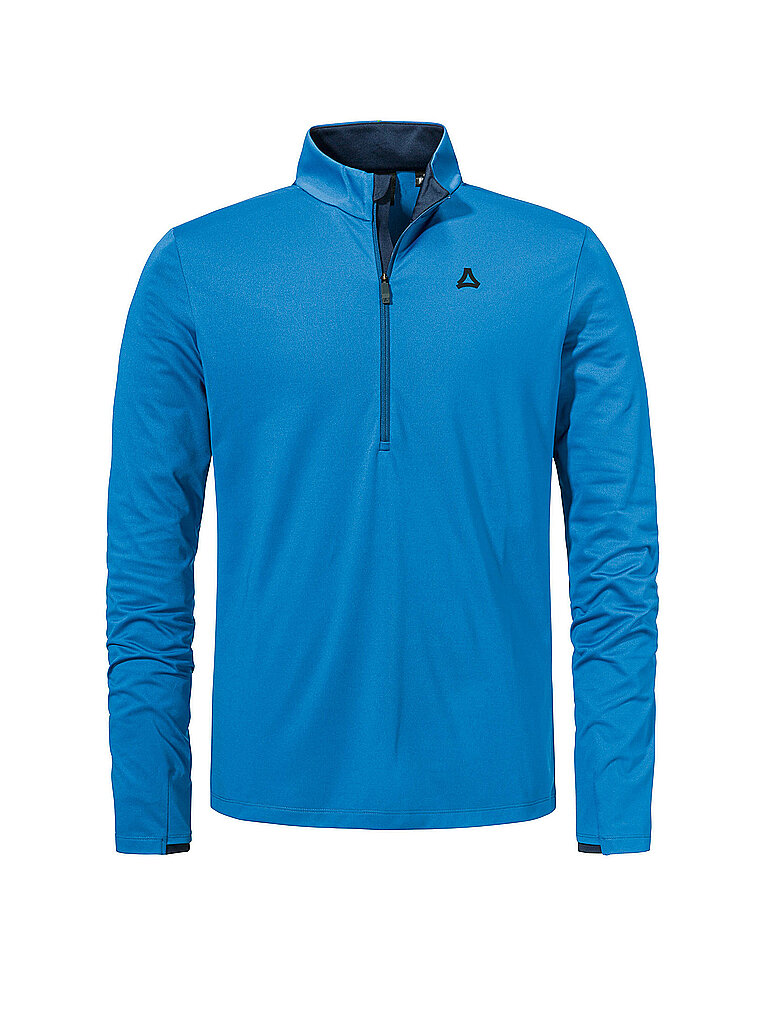Schöffel SCHÖFFEL Herren Unterzieh Zipshirt Style Pine blau | 52, blau
