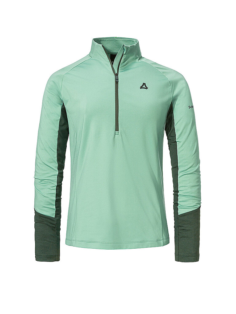 Schöffel SCHÖFFEL Damen Unterzieh Zipshirt Style Safoon hellgrün | 36, hellgrün
