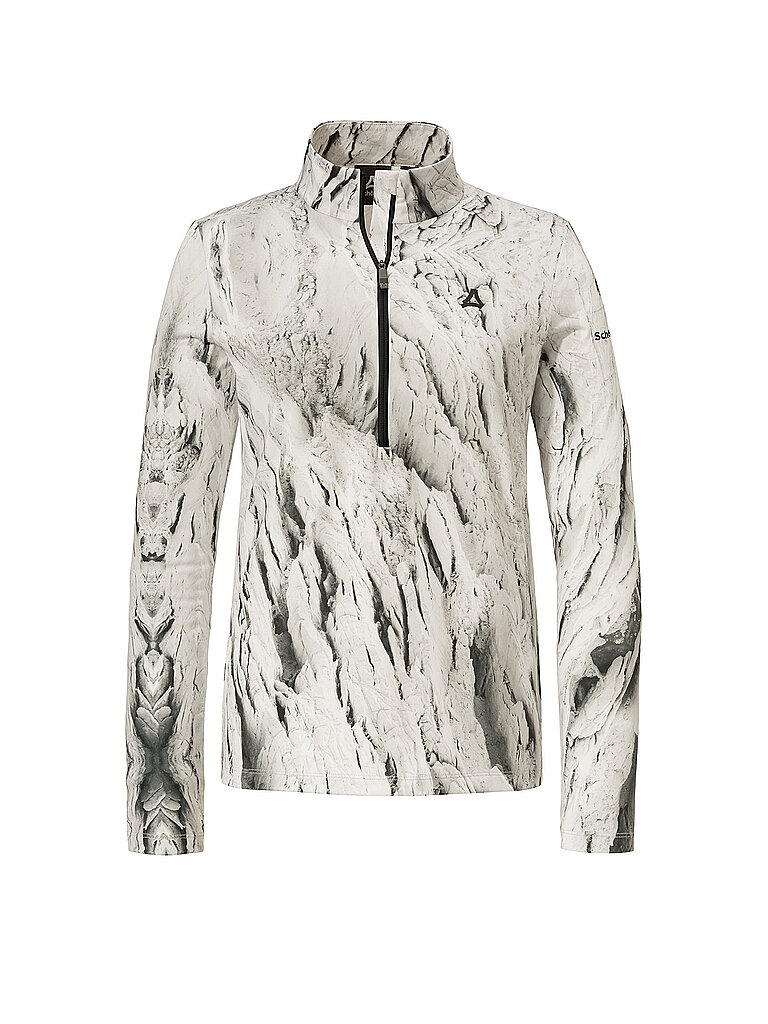 Schöffel SCHÖFFEL Damen Unterzieh Zipshirt Schöffel x Tom Hegen weiss | 34, weiss