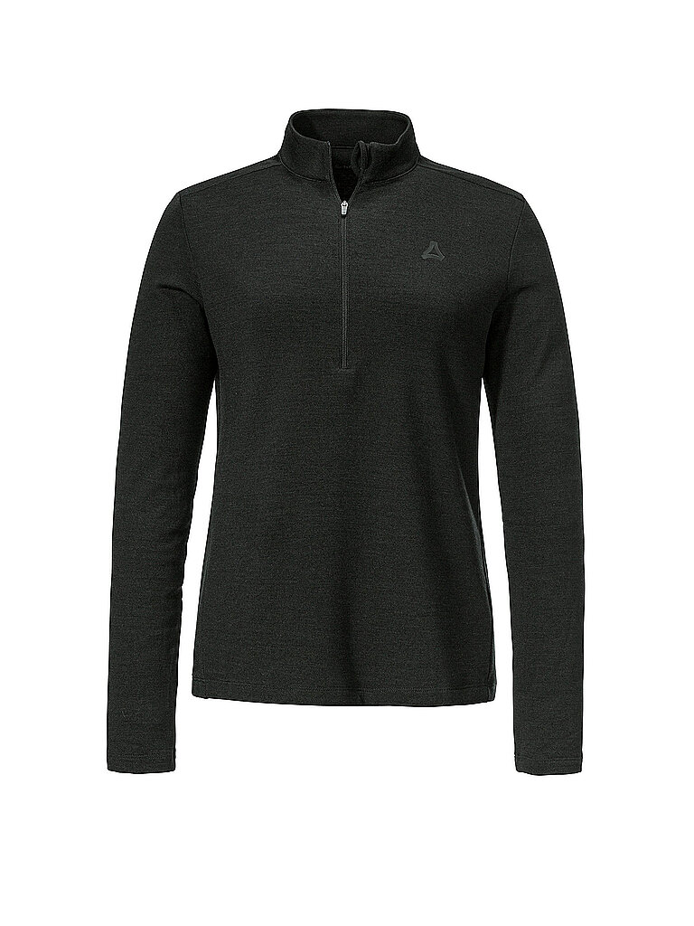 Schöffel SCHÖFFEL Damen Unterzieh Zipshirt Style Canyfer schwarz | 38, schwarz