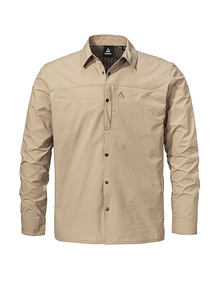 Schöffel SCHÖFFEL Herren Wanderhemd Style Maghera Trekking camel | 48, camel