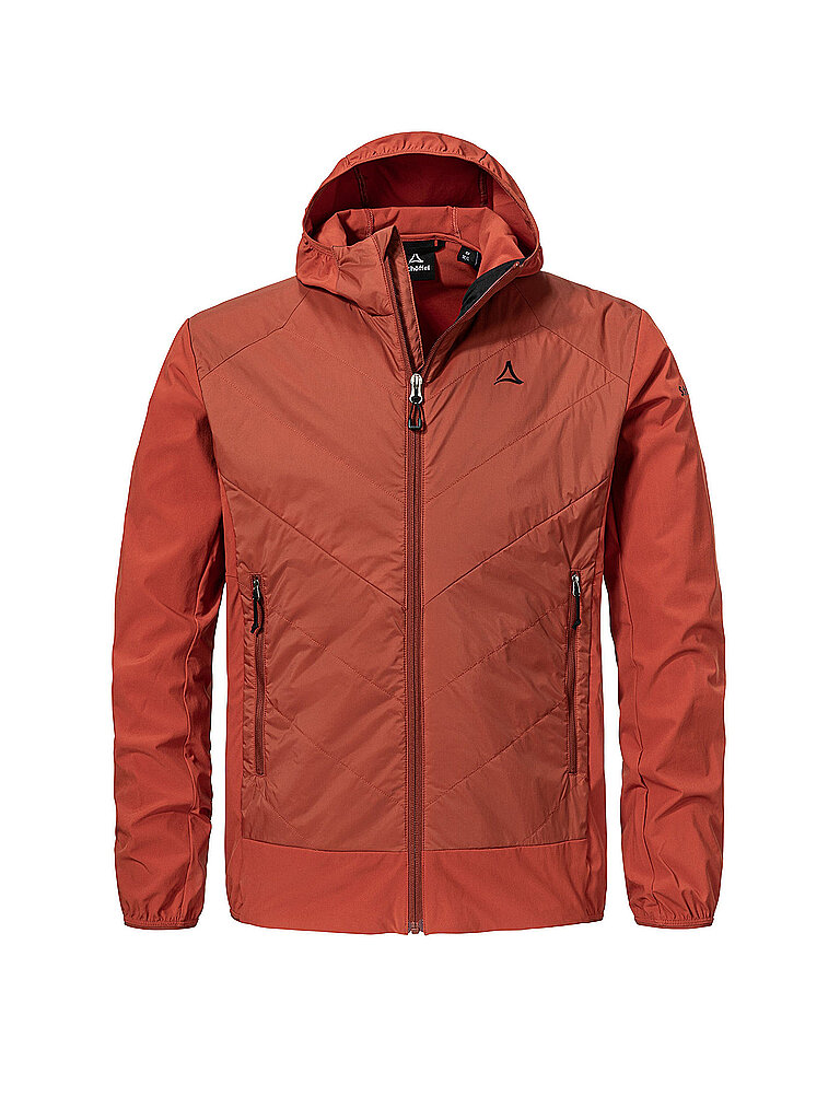 SCHÖFFEL Herren Hybridjacke Blaueis Hoodie kupfer | 50