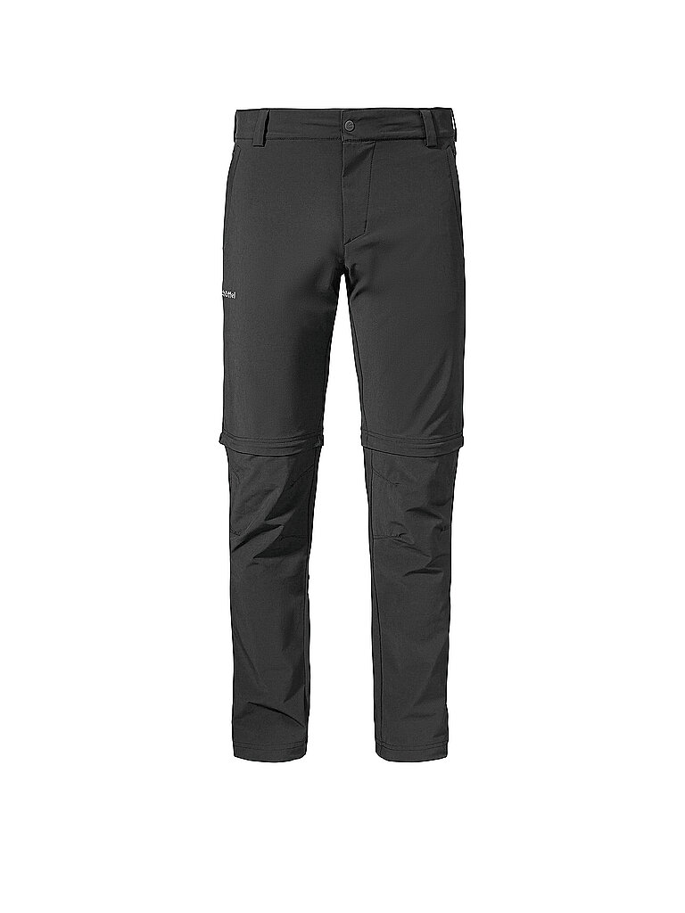Schöffel SCHÖFFEL Herren ZipOff Hose Folkstone schwarz | 58, schwarz