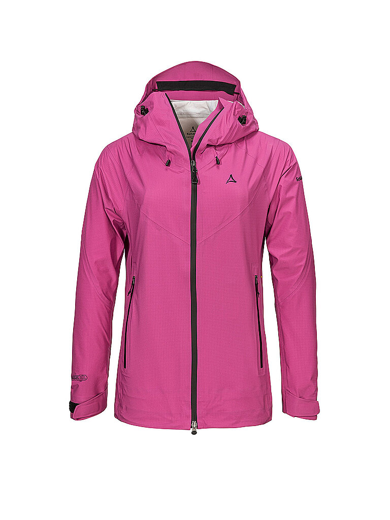 Schöffel SCHÖFFEL Damen Wanderjacke Mountain Style Blaueis 3L pink | 36, pink