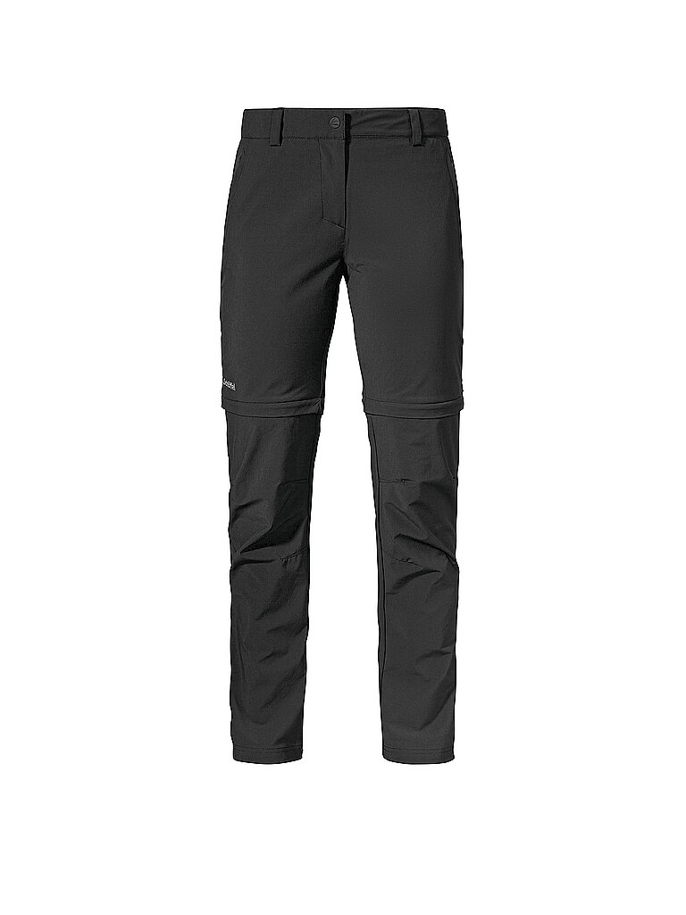 Schöffel SCHÖFFEL Damen ZipOff-Hose Ascona schwarz | 38, schwarz