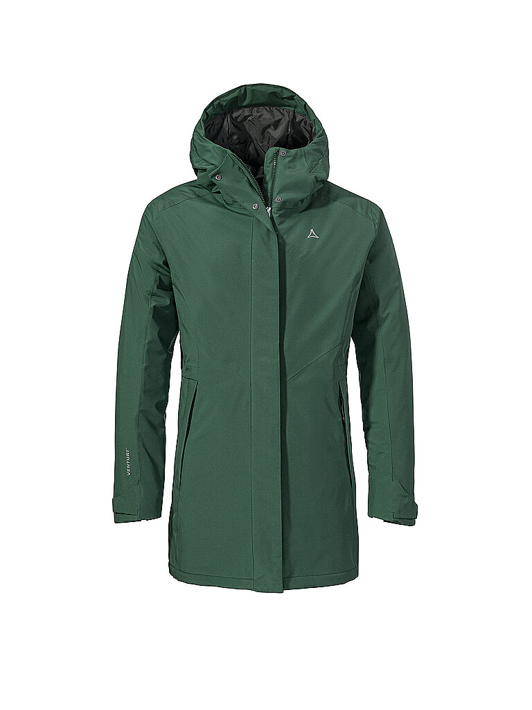 Schöffel SCHÖFFEL Damen Winterparka Style Froda 2L dunkelgrün | 36, dunkelgrün