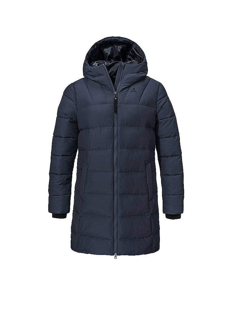 Schöffel SCHÖFFEL Damen Winterparka Style Boslix Hoodie dunkelblau | 36, dunkelblau