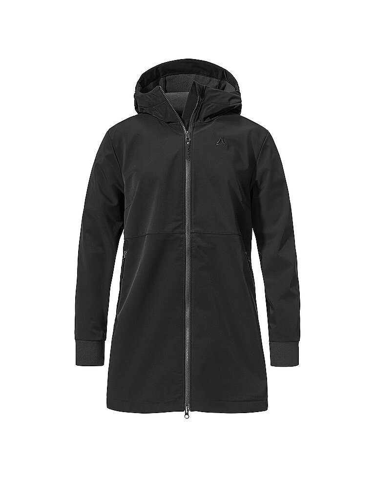 Schöffel SCHÖFFEL Damen Softshell Jacke Style Suavio Hoodie schwarz | 34, schwarz