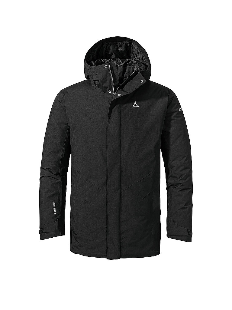 Schöffel SCHÖFFEL Herren Winterparka Style Froda schwarz | 46, schwarz