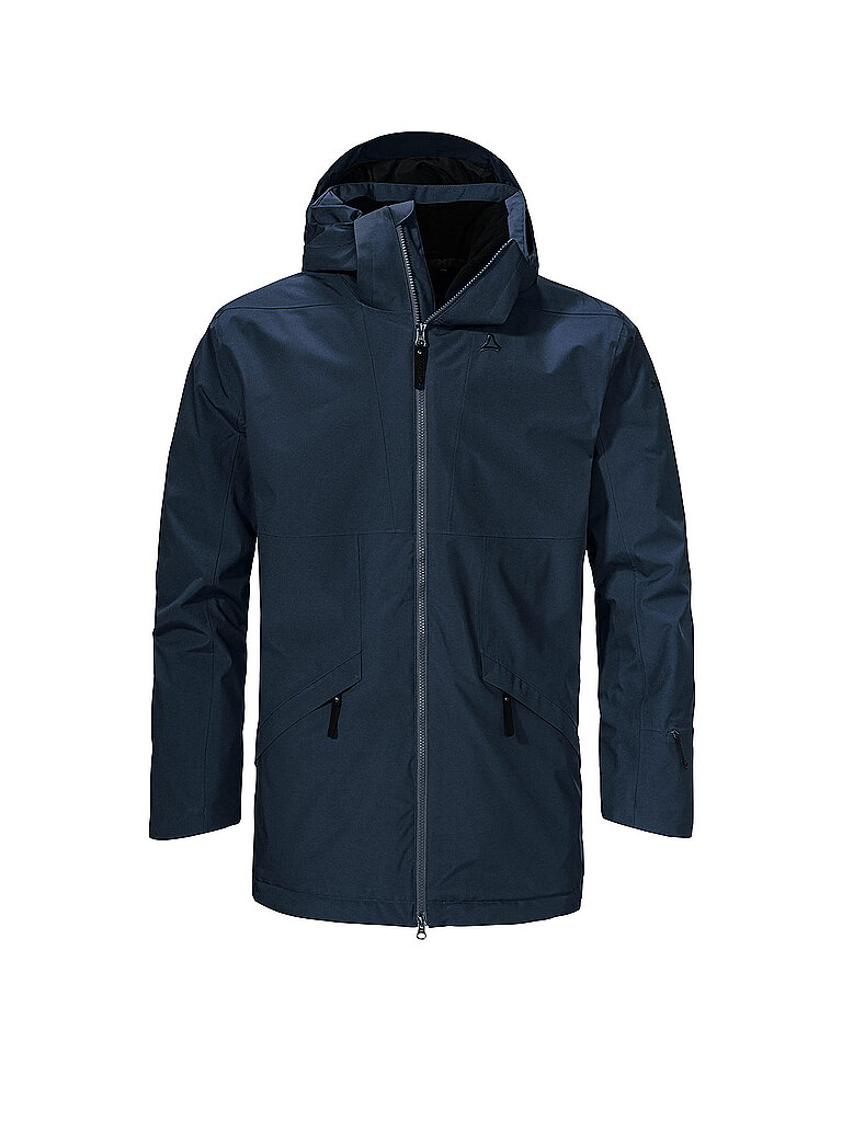 Schöffel SCHÖFFEL Herren WInterparka Malkay Hoodie dunkelblau | 48, dunkelblau