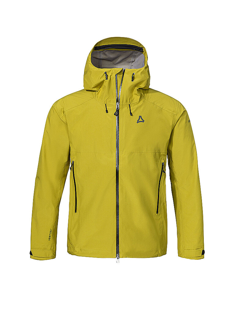 Schöffel SCHÖFFEL Herren Wanderjacke Style Cascata Venturi 3L Hoodie gold | 46, gold