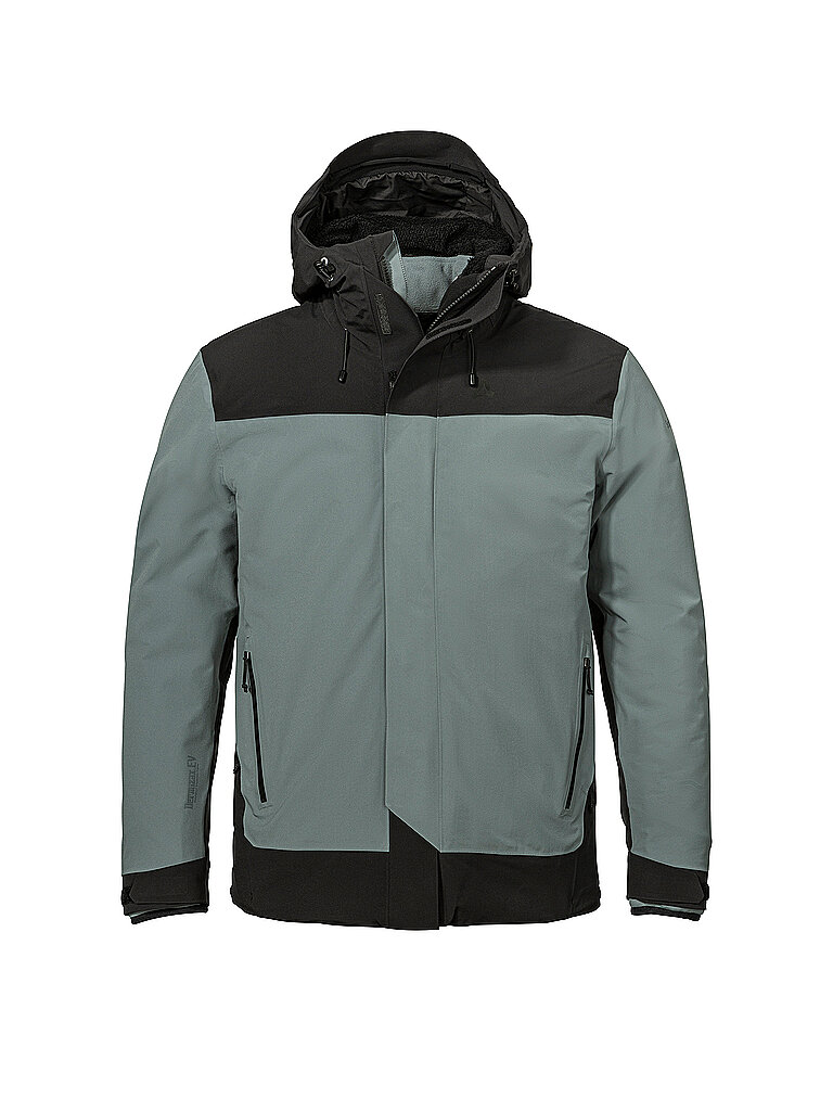 Schöffel SCHÖFFEL Herren Wanderjacke Style Refoca Dermiz 3in1 Hoodie grau | 48, grau