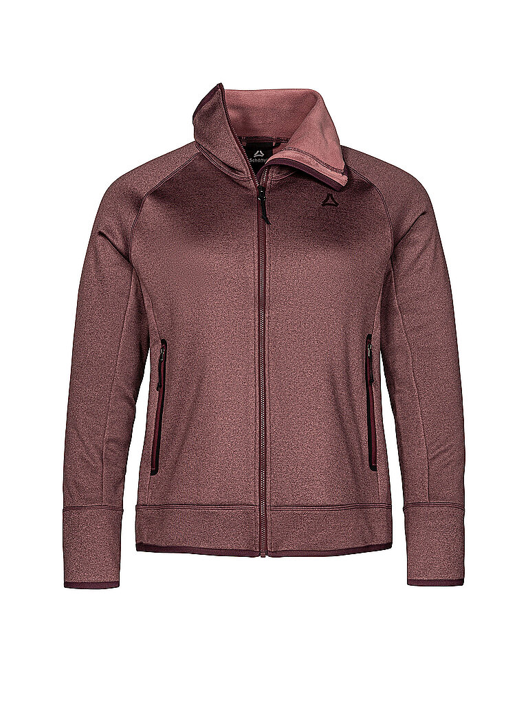Schöffel SCHÖFFEL Damen Fleecejacke Style Refoca Ceravida Warm dunkelrot | 34, dunkelrot
