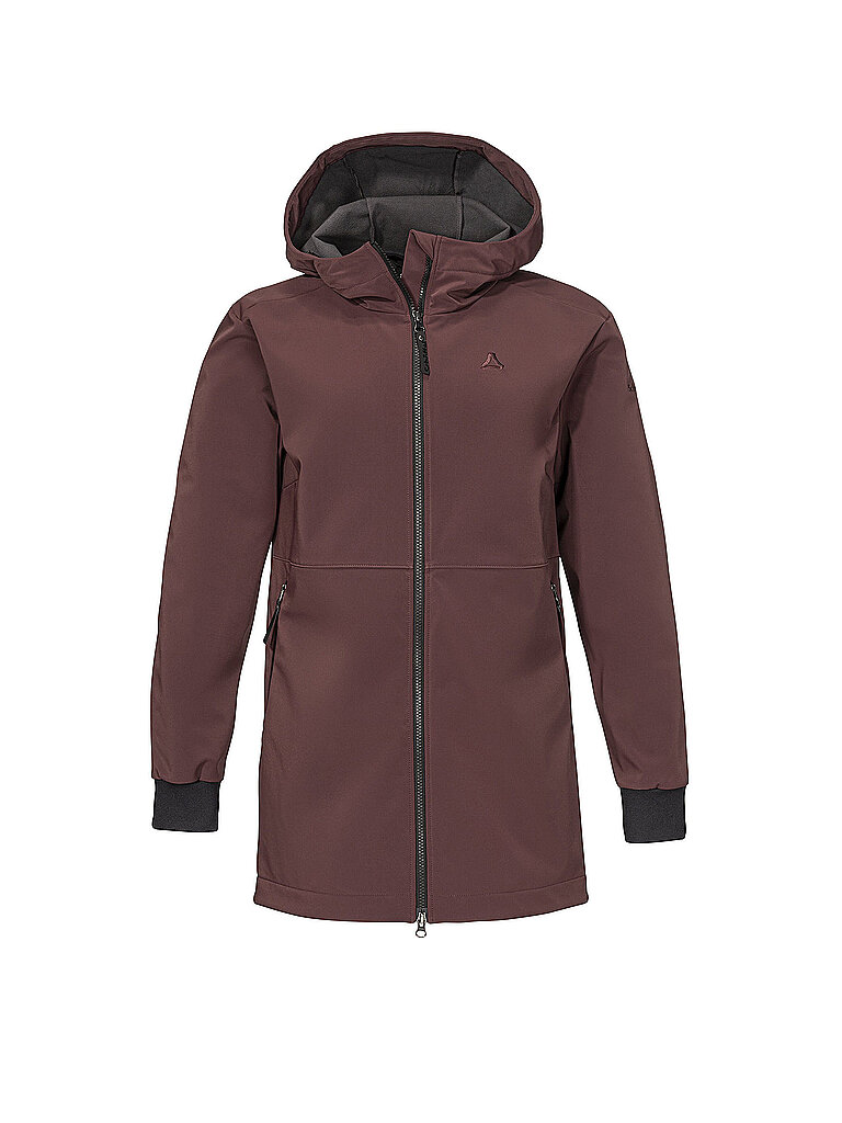 Schöffel SCHÖFFEL Damen Softshell Jacke Style Suavio Hoodie dunkelrot | 36, dunkelrot