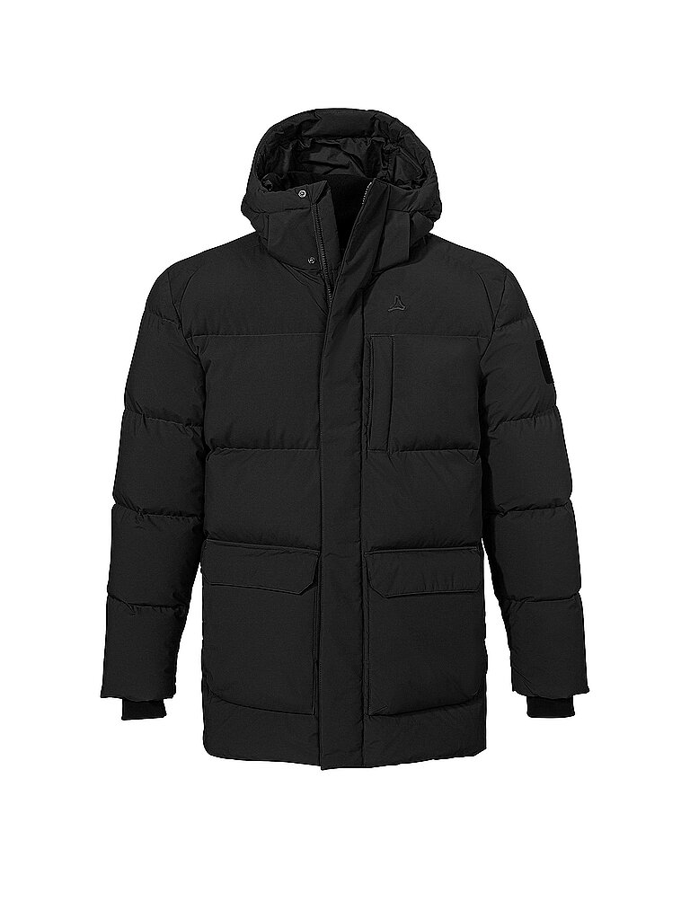 Schöffel SCHÖFFEL Herren Winterparka Vindave Hoodie schwarz | 46, schwarz