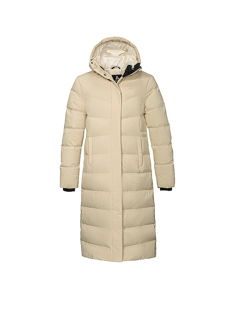 Schöffel SCHÖFFEL Damen Wintermantel Vindave Down Hoodie creme | 36, creme