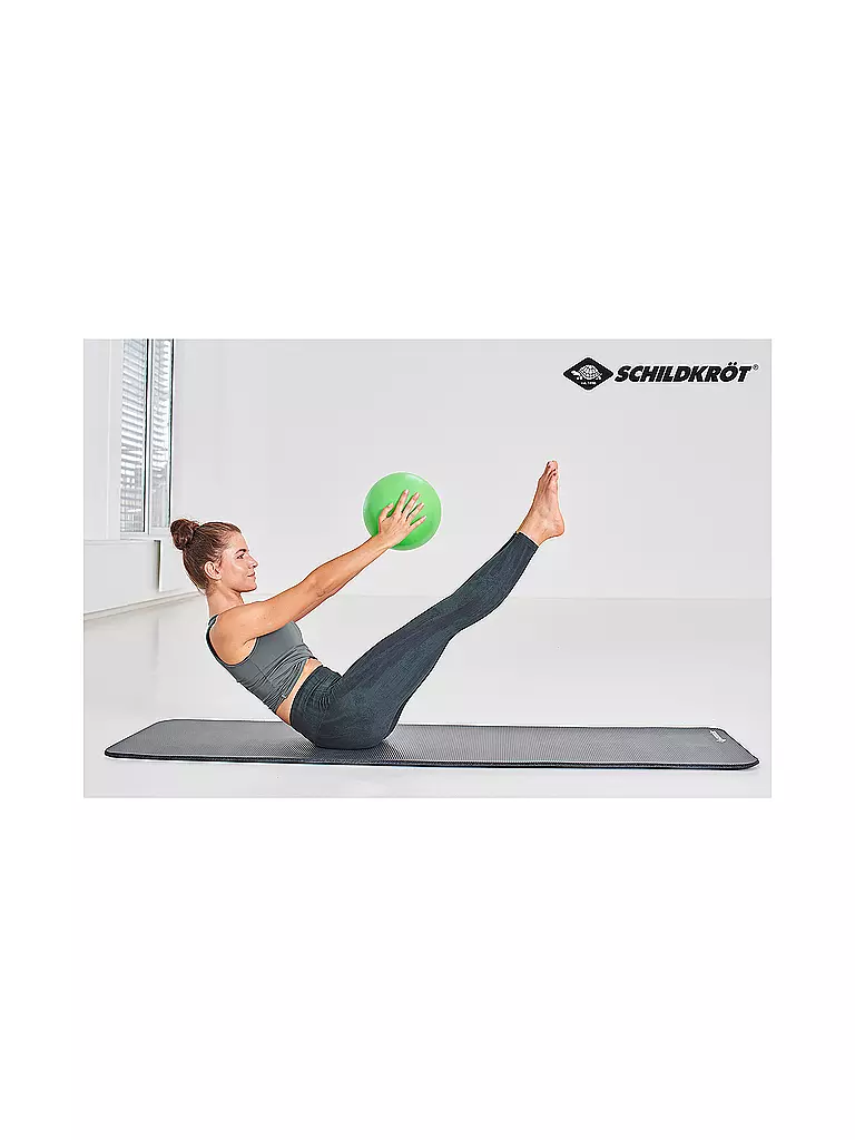 SCHILDKRÖT |  Pilates Ball 23 cm, Grün  | grün
