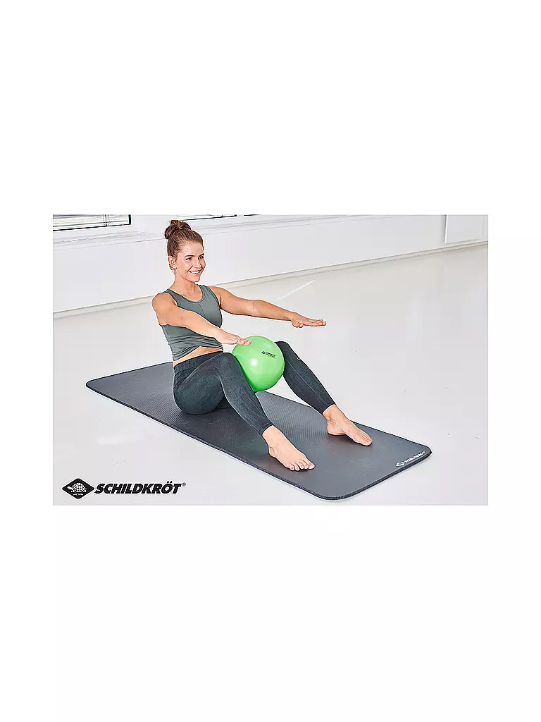 SCHILDKRÖT |  Pilates Ball 23 cm, Grün | 