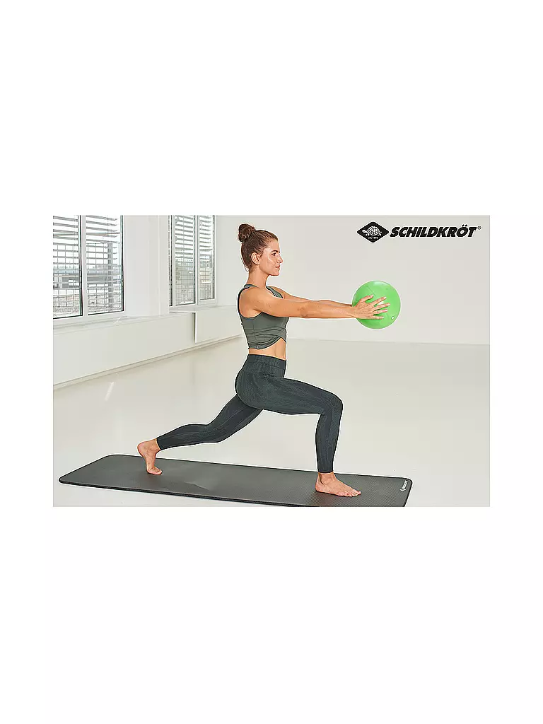 SCHILDKRÖT |  Pilates Ball 23 cm, Grün | 