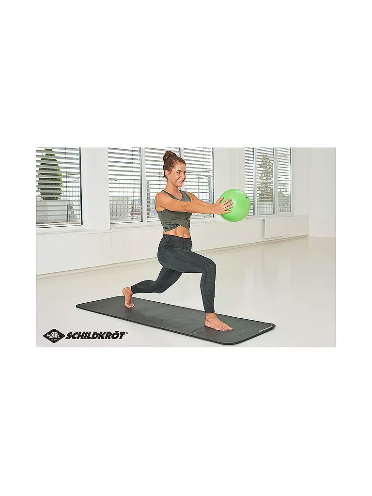 SCHILDKRÖT |  Pilates Ball 23 cm, Grün | 