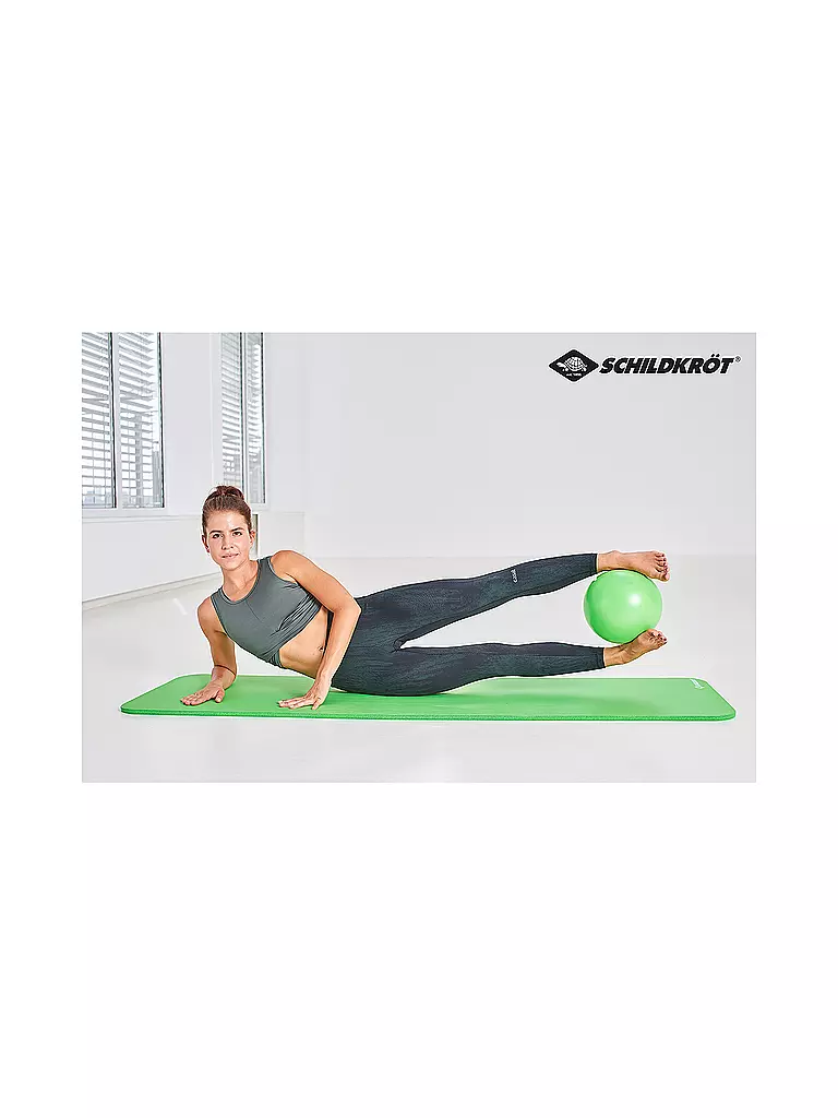 SCHILDKRÖT |  Pilates Ball 23 cm, Grün | 