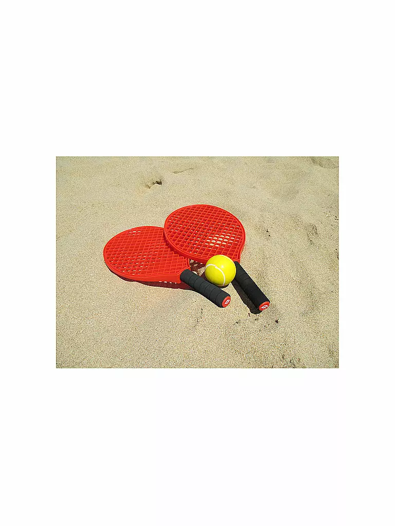 SCHILDKRÖT | Beachtennis Set | rot