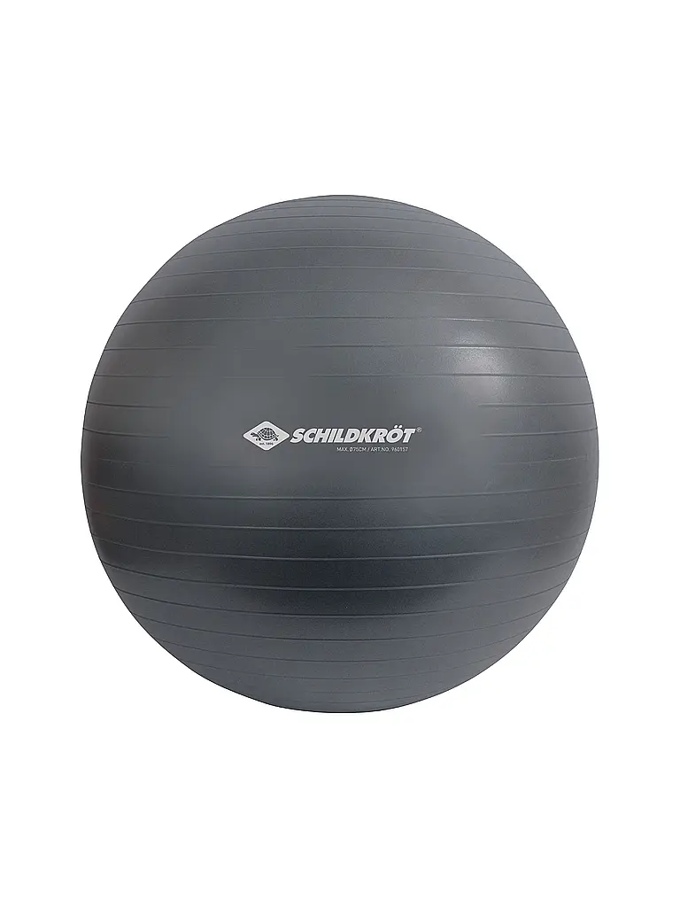 SCHILDKRÖT | Gymnastikball 75cm | grau