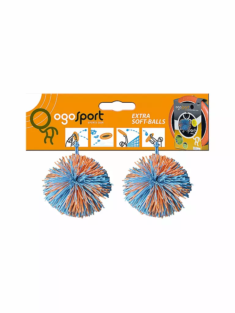 SCHILDKRÖT | Ogosport® Ersatzbälle 2er Pack | orange