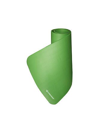 SCHILDKRÖT |  Fitnessmatte, 15 mm, Grün, mit Tragegurt 