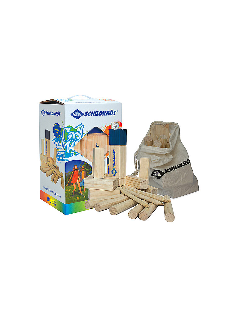 SCHILDKRÖT SCHILDKRÖT Kubb / Schwedenschach braun, braun