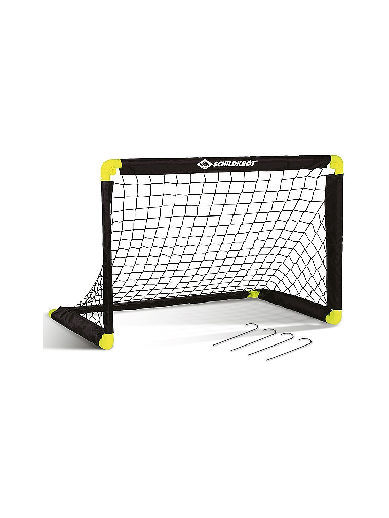 SCHILDKRÖT SCHILDKRÖT Fußballtor faltbar schwarz, schwarz
