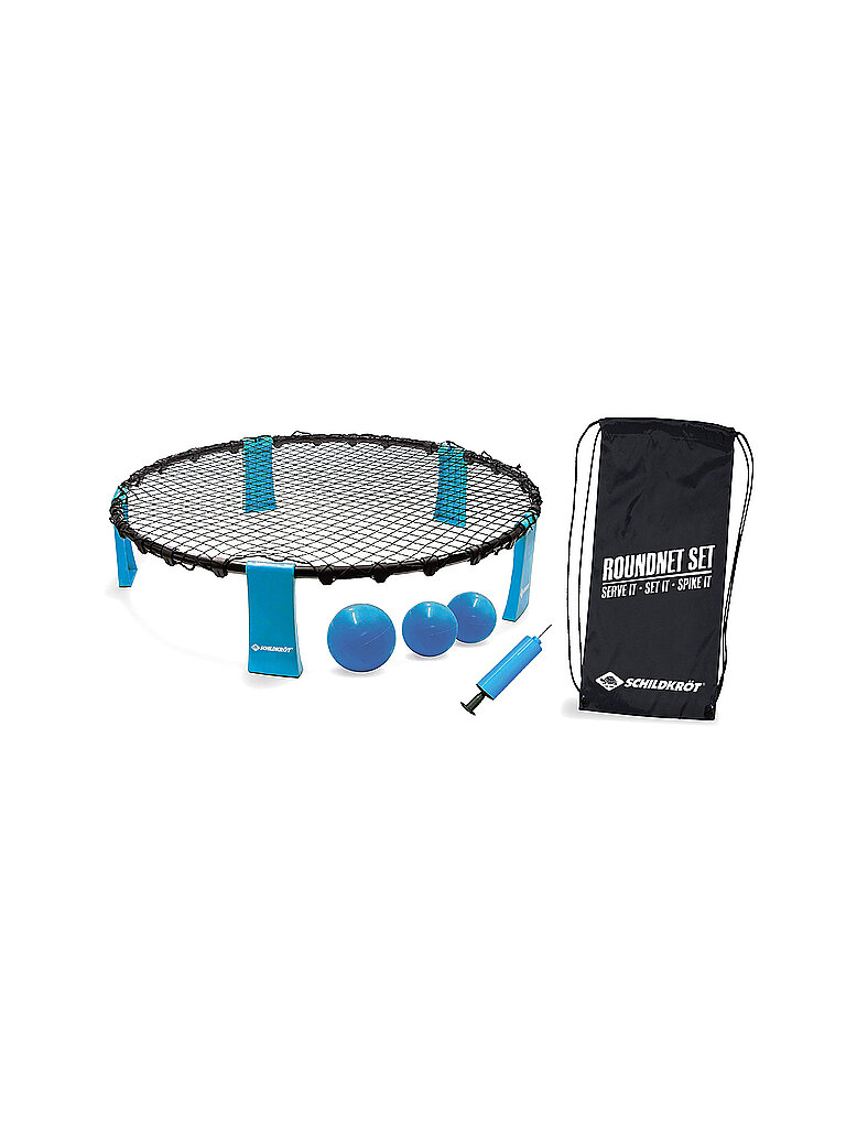 SCHILDKRÖT SCHILDKRÖT Roundnet Set, in Tragetasche und Anleitung blau, blau